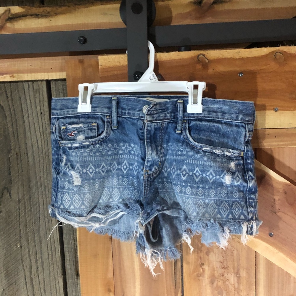 Hollister Distressed Jean Shorts